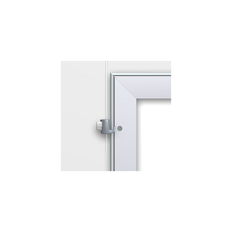 Crochet Newly H30 - 3kg - sospensione quadri a gancio Newly Newly 5 - Cimaise Tableau 