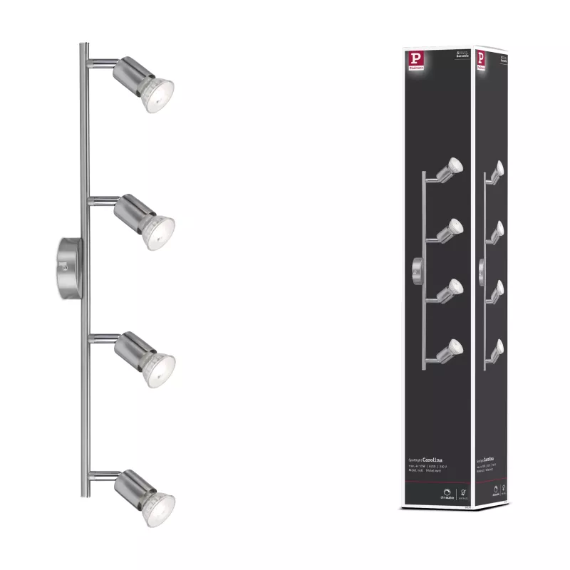 Spotlight Carolina GU10 230V max. 4x10W gradable PAULMANN 22 - Cimaise Tableau 