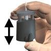 MICRO GRIP 2 MM 20 KG Selbstverriegelnder Haken - Bilderschienen-Aufhängesystem - artiteq ARTI TEQ 3 - Cimaise Tableau 