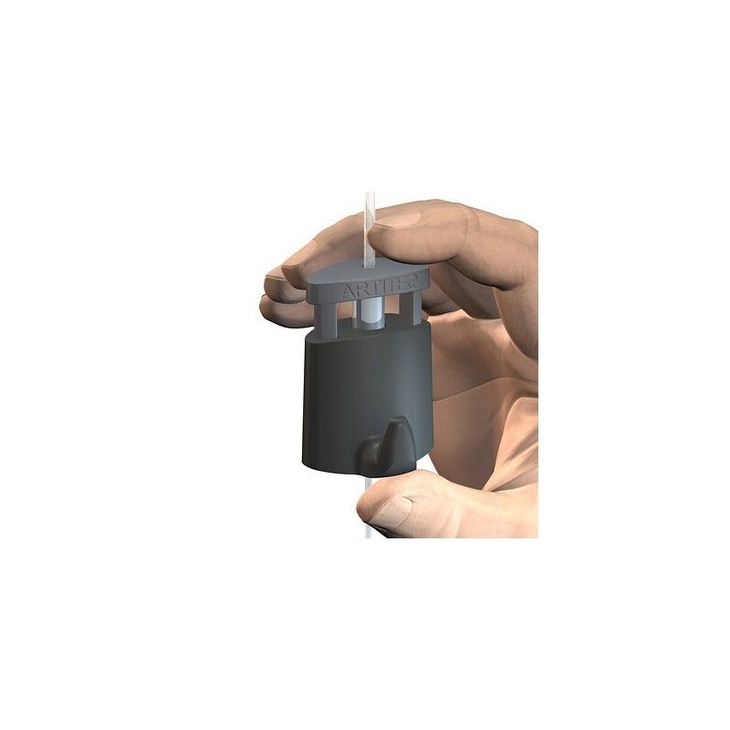 Selbsthemmender Haken MICRO GRIP 2 MM 20 KG - Anhänger Bild artiteq ARTI TEQ 2 - Cimaise Tableau 