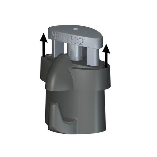 Gancho autobloqueante MICRO GRIP LOCK 2 MM 20 KG - Suspent cimas pinturas artiteq ARTI TEQ 2 - Cimaise Tableau 