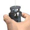Gancio autobloccante MICRO GRIP LOCK da 2 mm con capacità di 20 kg - sospensione per cornici Artiteq ARTI TEQ 3 - Cimaise Tablea