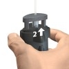 Self-locking hook MICRO GRIP LOCK 2 MM 20 KG - Suspent cimas artiteq paintings ARTI TEQ 3 - Cimaise Tableau