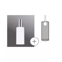 URail Lampenschirm 2Easy Raja 100mm - système d'accrochage et décoration - détail 4