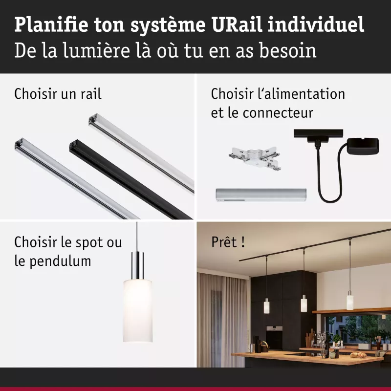URail Abat-jour 2Easy Raja 100mm