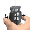 Gancio autobloccante MICRO GRIP LOCK da 2 mm con capacità di 20 kg - sospensione per cornici Artiteq ARTI TEQ 5 - Cimaise Tablea