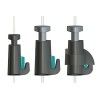 Gancio autobloccante MICRO GRIP LOCK da 2 mm con capacità di 20 kg - sospensione per cornici Artiteq ARTI TEQ 10 - Cimaise Table