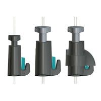 Self-locking hook MICRO GRIP LOCK 2 MM 20 KG - Suspent cimas artiteq paintings ARTI TEQ 10 - Cimaise Tableau 