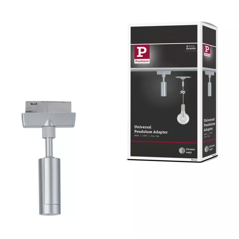 URail Universal suspension adapter max. 50W 230V PAULMANN 33 - Cimaise Tableau 