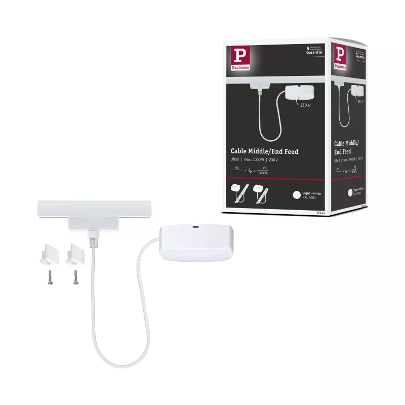 URail Alimentation électrique Câble 1m max. PAULMANN 31 - Cimaise Tableau 