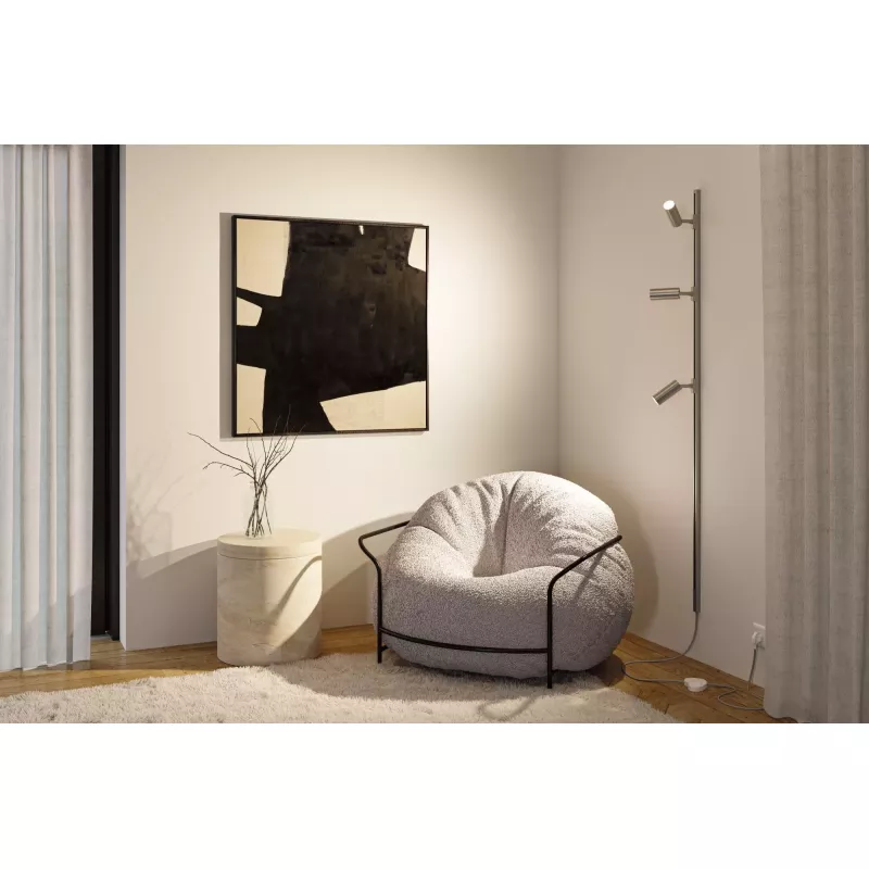 URail Alimentation électrique Câble avec interrupteur 2,4m max. PAULMANN 38 - Cimaise Tableau 