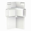 Click rail pro picture rail angle connector - hanging picture rail artiteq ARTI TEQ 2 - Cimaise Tableau 