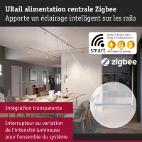 URail Zigbee 3.0 Stromversorgung Zentrale Stromversorgung 304x21mm max. - système d'accrochage et décoration - détail 5
