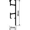 Click rail Pro artiteq ECO Bilderschienen-Set Cimaise Tableau 7 - Cimaise Tableau 