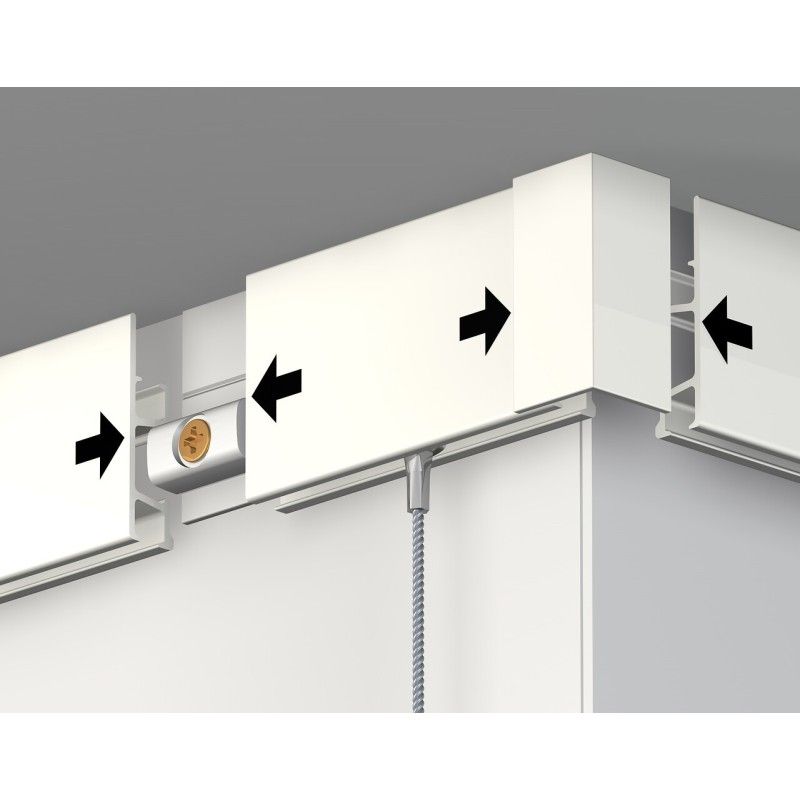 Pack cimaise click rail Pro artiteq PREMIUM Cimaise Tableau 6 - Cimaise Tableau