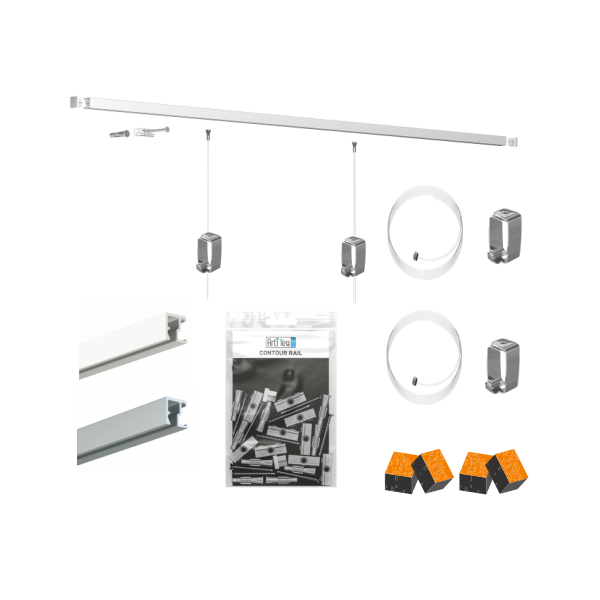 Pack cimaise Contour rail artiteq ECO Cimaise Tableau 1 - Cimaise Tableau