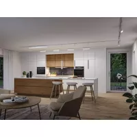 Barra de luz URail con atenuación en 3 pasos, color Ceris, 850 lm, 9,5 W, 4000 K, regulable, 230 V - système d'accrochage et décoration - détail 8