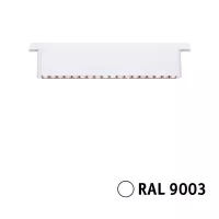 URail Lightbar 3-Step-Dim Zelos 1050lm 10W 3000K dimmable 230V - système d'accrochage et décoration - détail 3