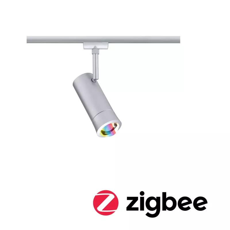 URail Spot Smart Home Zigbee 3.0 Tarie RGBW 230lm 4.5W RGBW+ dimmable 230V PAULMANN 41 - Cimaise Tableau 