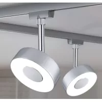 URail Schienenstrahler, 3-stufig dimmbar, rund, 220 lm, 5 W, 4000 K, 230 V - système d'accrochage et décoration - détail 9