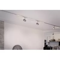 URail Schienenstrahler, 3-stufig dimmbar, rund, 280 lm, 5 W, 3000 K, 230 V - système d'accrochage et décoration - détail 7