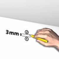 Kit cornice Deco rail artiteq PREMIUM Cimaise Tableau 4 - Cimaise Tableau 