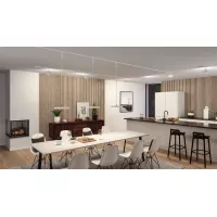 URail Schienenstrahler, 3-stufig dimmbar, Hildor, 850 lm, 15 W, 4000 K, 230 V - système d'accrochage et décoration - détail 10
