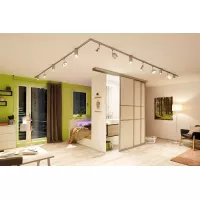 URail Track spotlight 3-Step-Dim Tubo Individual spotlight 190lm 4W 3000K dimmable 230V - système d'accrochage et décoration - détail 7