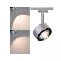 Foco para riel URail Foco individual Aldan 500lm 8W Blanco Interruptor 230V - système d'accrochage et décoration - détail 3