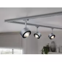 URail Track spotlight Aldan Individual spotlight 500lm 8W White Switch 230V - système d'accrochage et décoration - détail 8