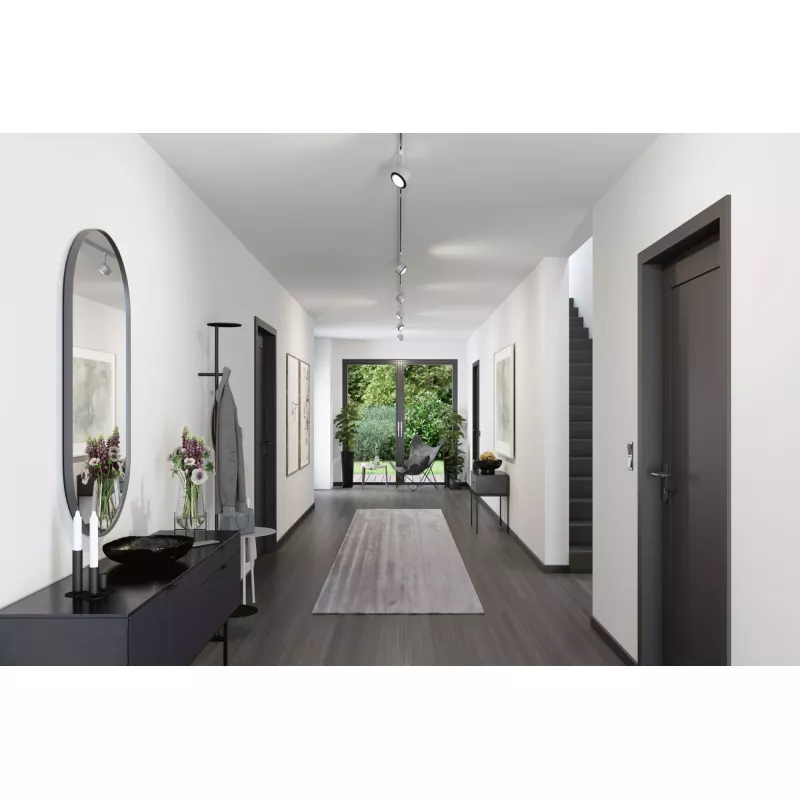 Foco para riel URail Foco individual Aldan 533,8 lm 8 W 4000 K regulable 230 V