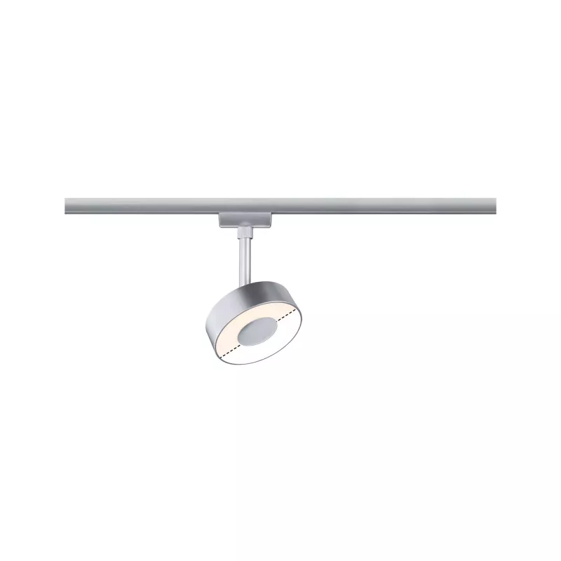 URail Track spotlight Circle 200lm 5W White Switch 230V - système d'accrochage et décoration