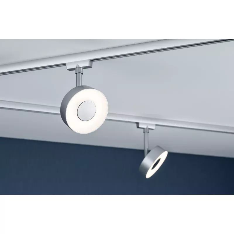 URail Foco sobre Carril Círculo 250lm 5,3W 2700K 230V PAULMANN 20 - Cimaise Tableau 
