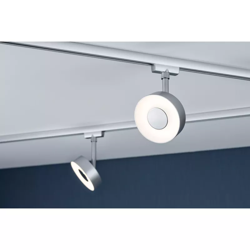URail Schienenstrahler Circle 250lm 5,3W 2700K 230V PAULMANN 23 - Cimaise Tableau 
