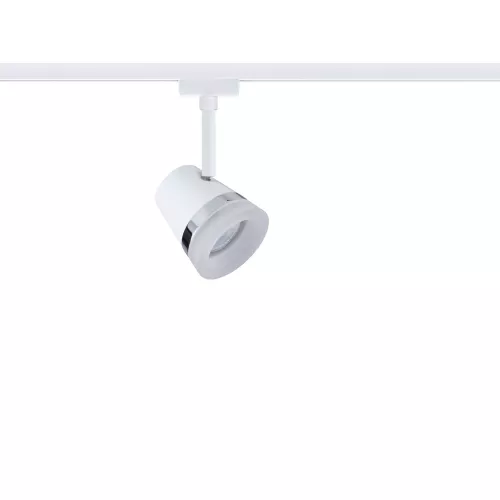 URail Schienenstrahler, Kegelförmiger Einzelstrahler, GU10, max. 10 W, dimmbar, 230 V PAULMANN 33 - Cimaise Tableau 