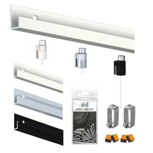 Pacco cornice classica versione ferrovia ECO con fili Cimaise Tableau 1 - Cimaise Tableau 