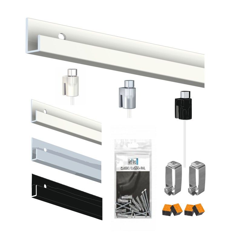 Classic Classic ECO Rail Version Drahtpaket Cimaise Tableau 1 - Cimaise Tableau 