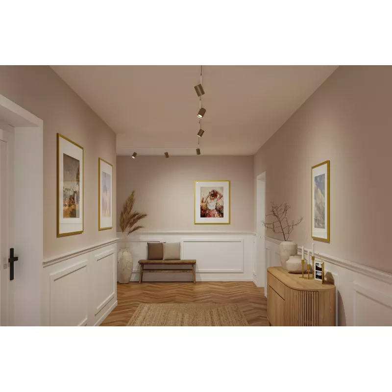 URail Luxus-Schienenstrahler GU10 max. 10W dimmbar 230V PAULMANN 70 - Cimaise Tableau 