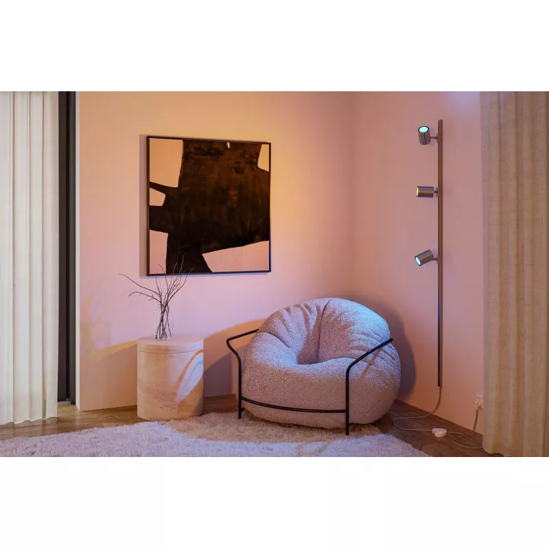 Foco para riel URail Smart Home Zigbee 3.0 Luxury GU10 350lm 4.8W RGBW+ regulable 230V