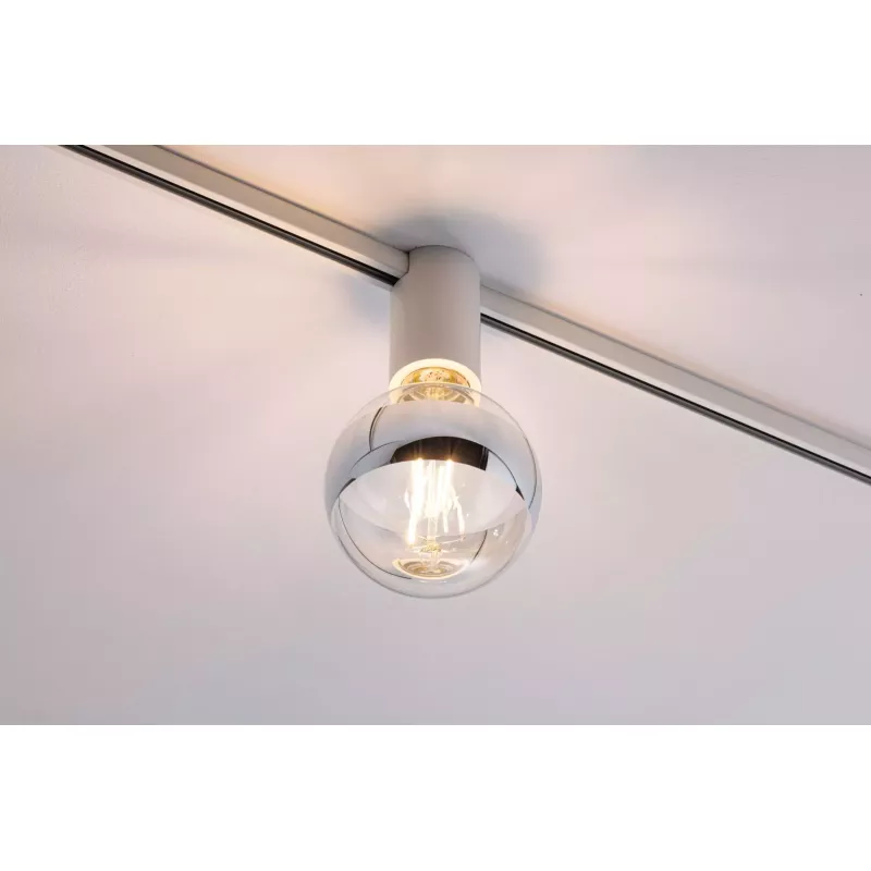 Foco para carril URail, casquillo individual E27, máx. 20 W, regulable, 230 V. PAULMANN 43 - Cimaise Tableau 