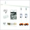 Pacchetto binario per quadri con binario da soffitto Click Up ECO Newly 1 - Cimaise Tableau 