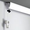 Pacchetto binario per quadri con binario da soffitto Click Up ECO Newly 7 - Cimaise Tableau 
