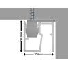 Newly pacchetto di binari per quadri da soffitto PREMIUM R40 Newly 4 - Cimaise Tableau 