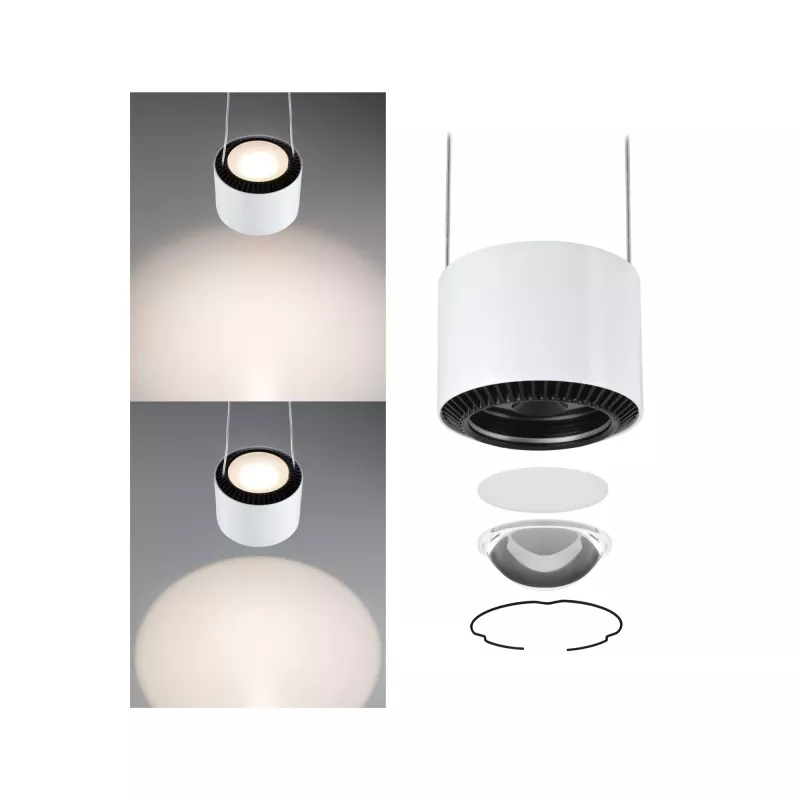 URail Pendelleuchte Aldan 820lm / 0lm 8,5W / 4,5W 2700K dimmbar 230V PAULMANN 30 - Cimaise Tableau 