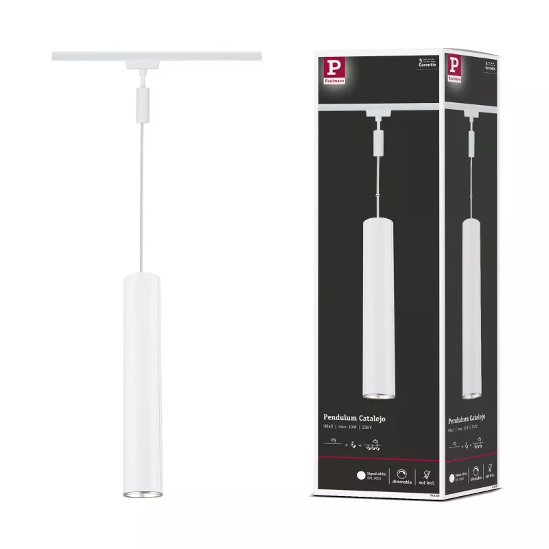 URail Pendelleuchte Catalejo GU10 max. 10W dimmbar 230V