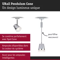 URail Suspension Cone GU10 max. 10W gradable 230V - système d'accrochage et décoration - détail 5