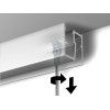 Newly PREMIUM R40 Deckenbilderschienen-Set Newly 22 - Cimaise Tableau 