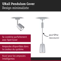 URail Suspension Cover GU10 max. 10W gradable 230V - système d'accrochage et décoration - détail 6