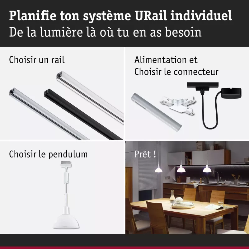 URail Pendelleuchte Sarrasani E14 max. 20W dimmbar 230V PAULMANN 40 - Cimaise Tableau 