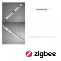 Lámpara colgante URail Smart Home Zigbee 3.0 Lento 3x600lm 3x13.5W Blanco regulable 230V - système d'accrochage et décoration - détail 3